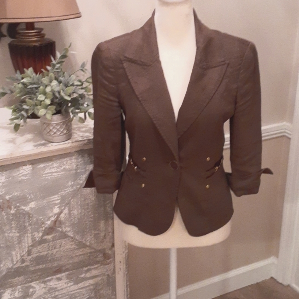 bebe - Lined Army Green Jacket